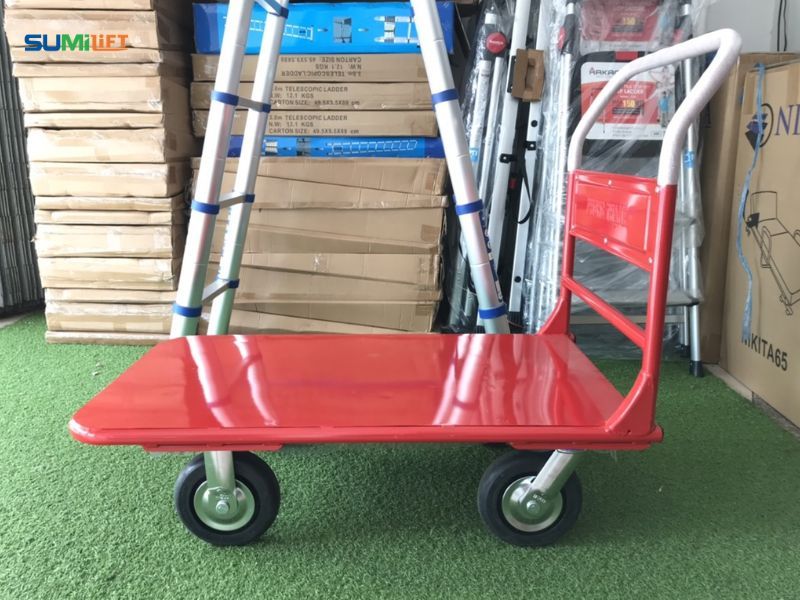 Xe đẩy hàng nhỏ gọn dùng vận chuyển thùng carton và hàng hóa trong kho