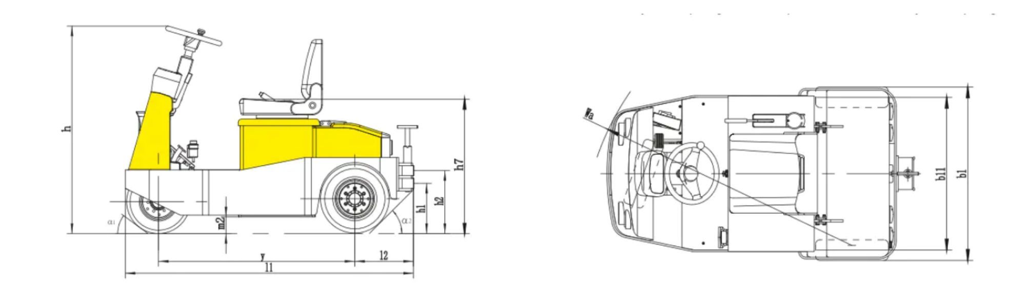 Xe Kéo Hàng Điện QDD 4 xe-keo-hang-dien-qdd-1