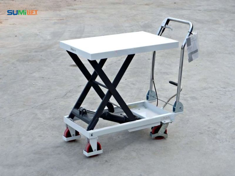 Đánh Giá Các Dòng Xe Nâng Mặt Bàn Nhỏ Gọn Phổ Biến Hiện Nay 2 Xe nâng mặt bàn nhỏ gọn loại 300kg