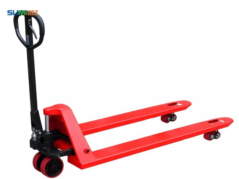Xe nâng tay có thiết kế khá đơn giản