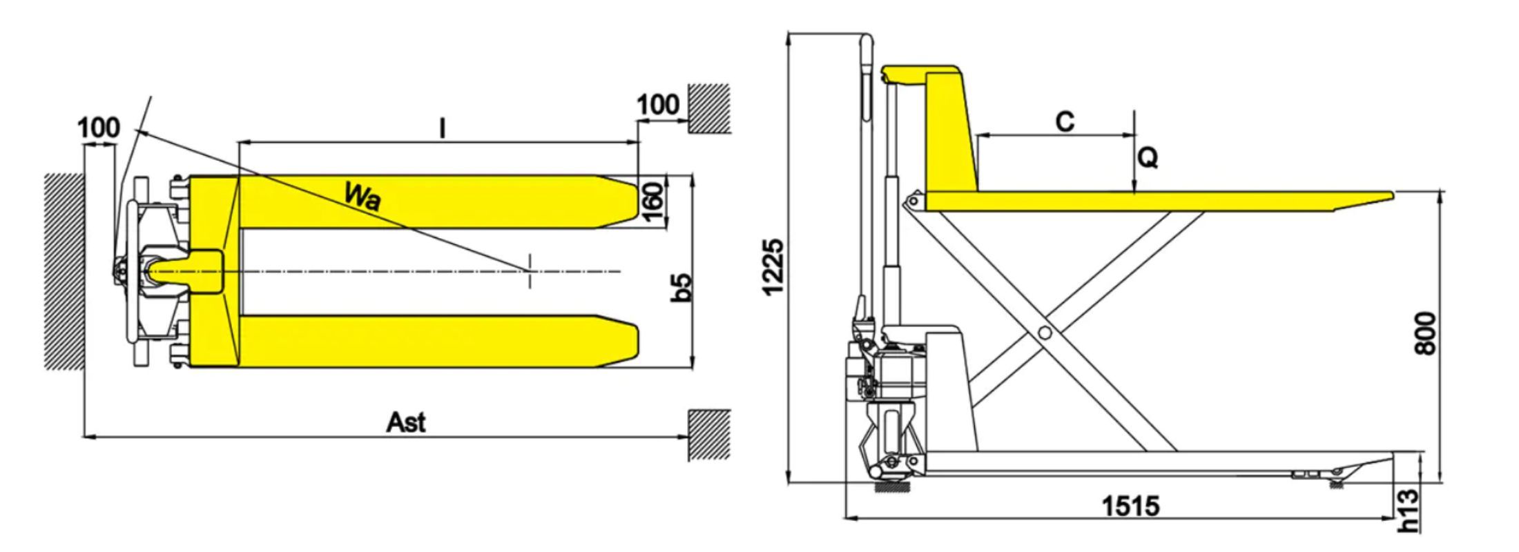 Xe Nâng Tay JF 2 xe-nang-tay-jf-1