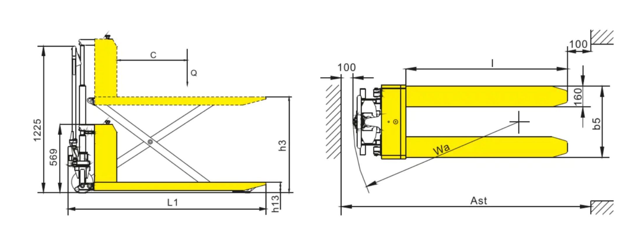 Xe Nâng Tay JFD8 4 xe-nang-tay-jfd8-1
