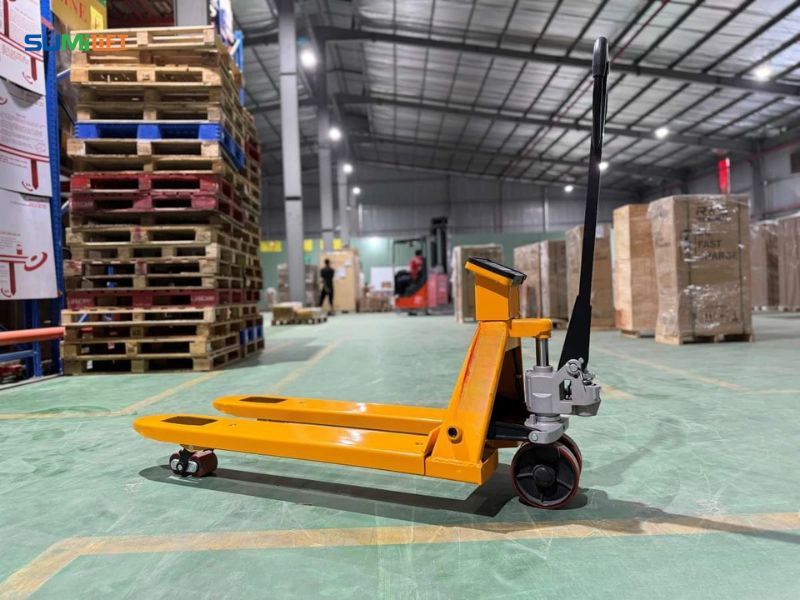 Xe nâng tay thấp thường được phân loại theo kích thước càng nâng