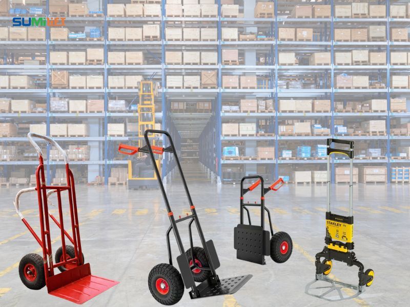 Các mẫu xe đẩy hàng 2 bánh chính hãng tại SUMILIFT với nhiều tải trọng khác nhau