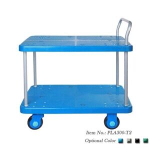 Xe Đẩy Hàng 4 Bánh 2 Tầng 300kg PLA300-T2 4 xe-day-hang-4-banh-2-tang-300kg-pla300-t2-2