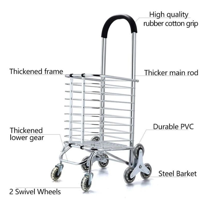 Xe Đẩy Hàng 50kg Có Giỏ FST50-6S 5 xe-day-hang-50kg-co-gio-fst50-6s-5